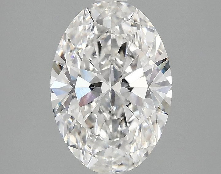 2.09 Carat Oval Shaped Ideal Cut VVS2 IGI Certified Lab Grown Diamond