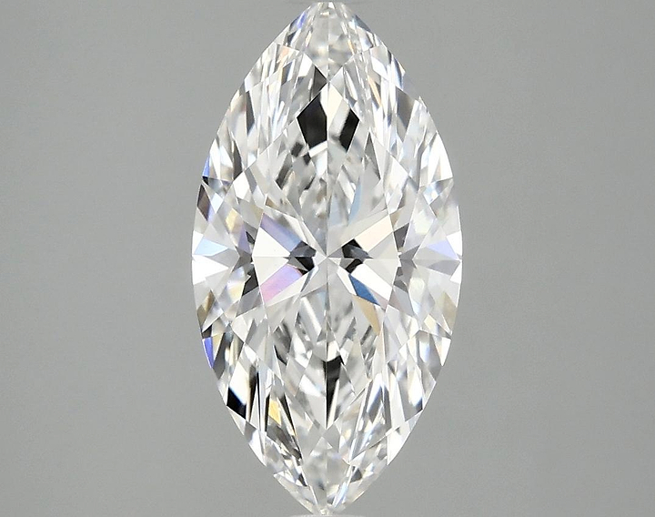 2.04 Carat Marquise Shaped Ideal Cut VS1 IGI Certified Lab Grown Diamond