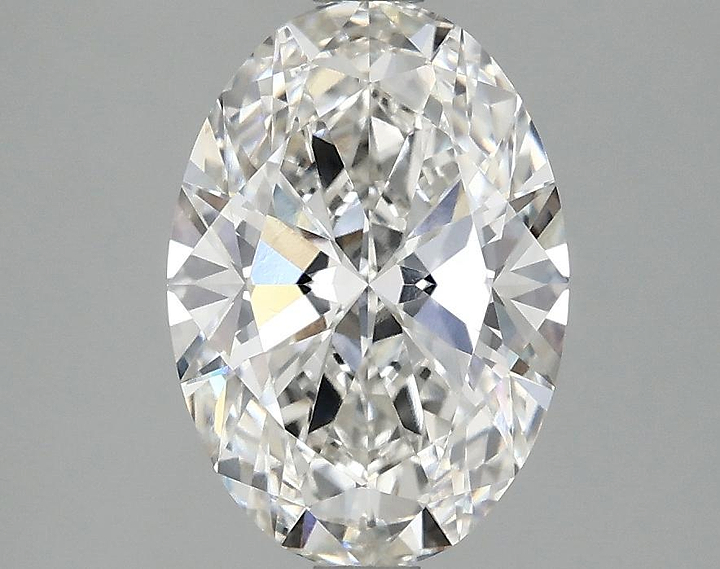 2.05 Carat Oval Shaped Ideal Cut VVS2 IGI Certified Lab Grown Diamond