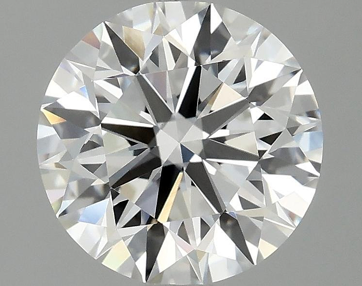 2.45 Carat Round Shaped Excellent Cut VVS2 IGI Certified Lab Grown Diamond