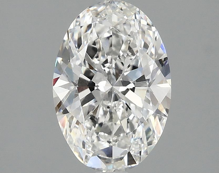 1.61 Carat Oval Shaped Ideal Cut VVS2 IGI Certified Lab Grown Diamond