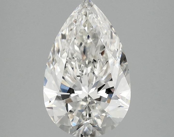 2.37 Carat Pear Shaped Ideal Cut VS2 IGI Certified Lab Grown Diamond