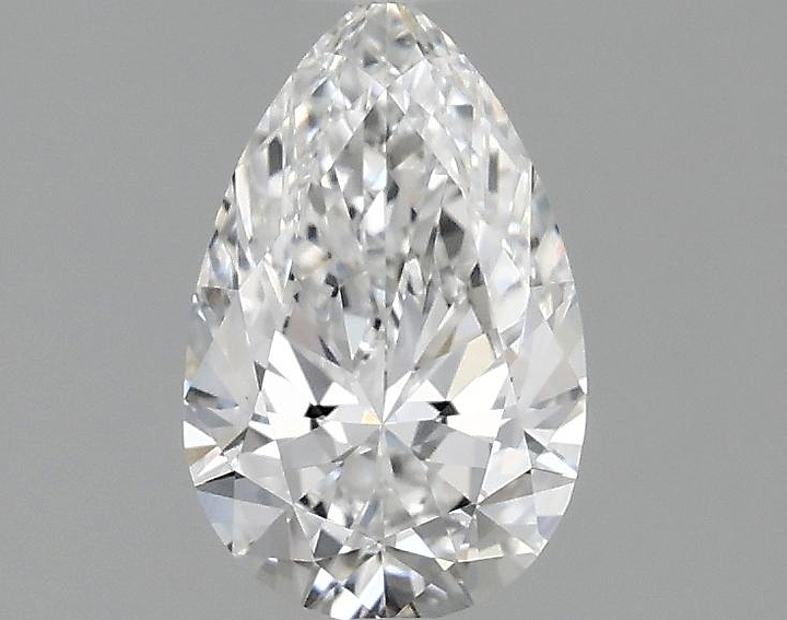 0.97 Carat Pear Shaped Ideal Cut VVS2 IGI Certified Lab Grown Diamond