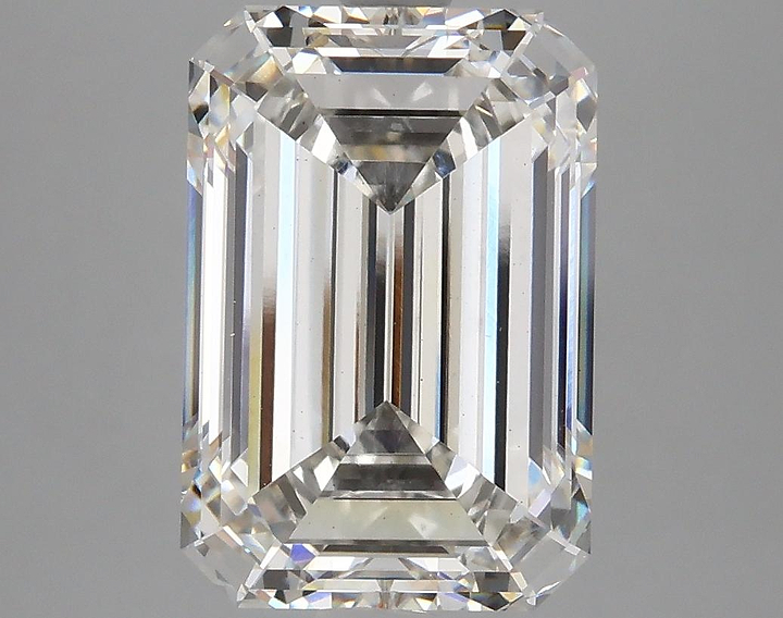 4.91 Carat Emerald Shaped Ideal Cut VS1 IGI Certified Lab Grown Diamond