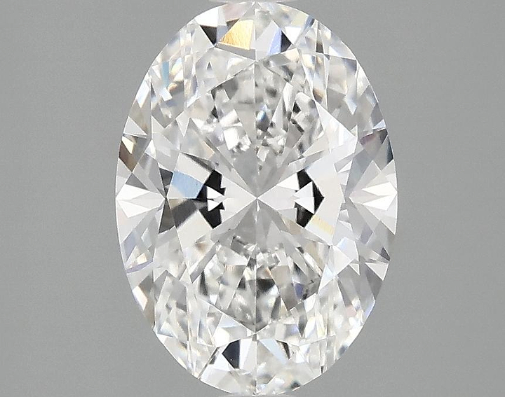 2.05 Carat Oval Shaped Ideal Cut VVS2 IGI Certified Lab Grown Diamond
