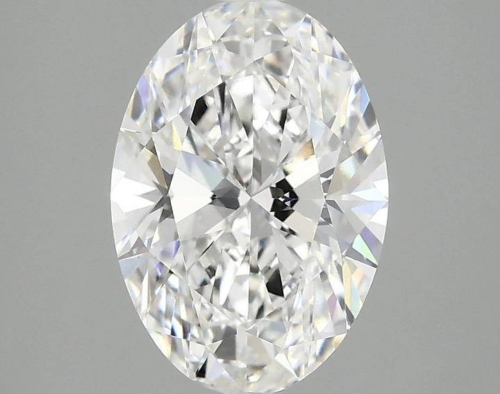 2.1 Carat Oval Shaped Ideal Cut VVS2 IGI Certified Lab Grown Diamond