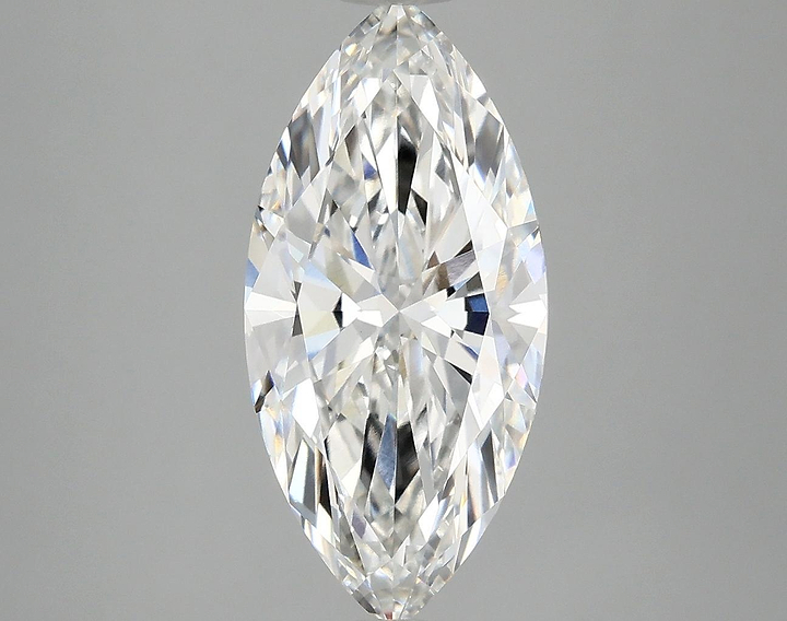 3.01 Carat Marquise Shaped Excellent Cut VVS2 IGI Certified Lab Grown Diamond