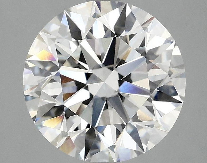 3.03 Carat Round Shaped Excellent Cut VVS2 IGI Certified Lab Grown Diamond