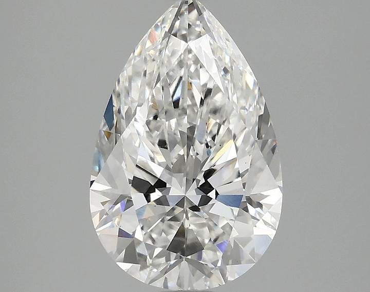 2.46 Carat Pear Shaped Ideal Cut VS1 IGI Certified Lab Grown Diamond
