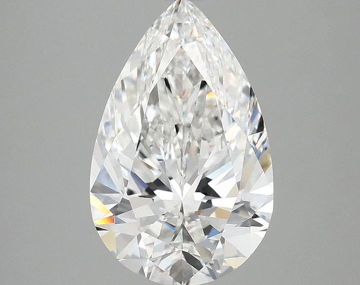 2.91 Carat Pear Shaped Ideal Cut VVS2 IGI Certified Lab Grown Diamond