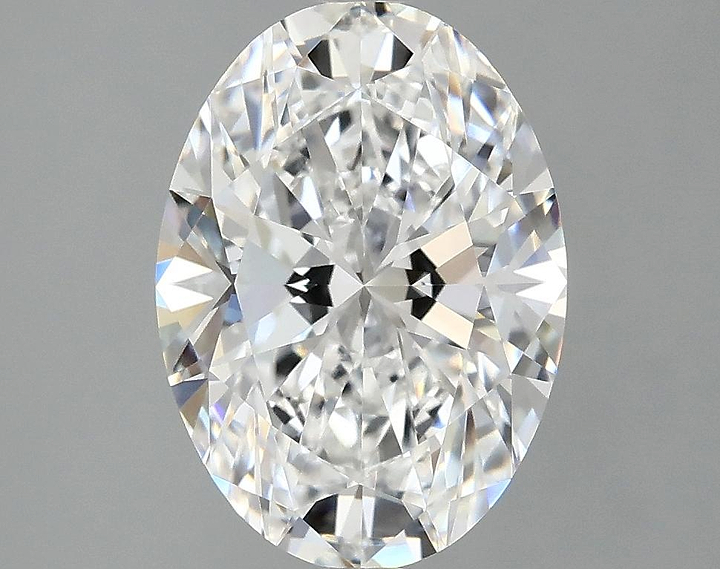 3.1 Carat Oval Shaped Ideal Cut VVS2 IGI Certified Lab Grown Diamond