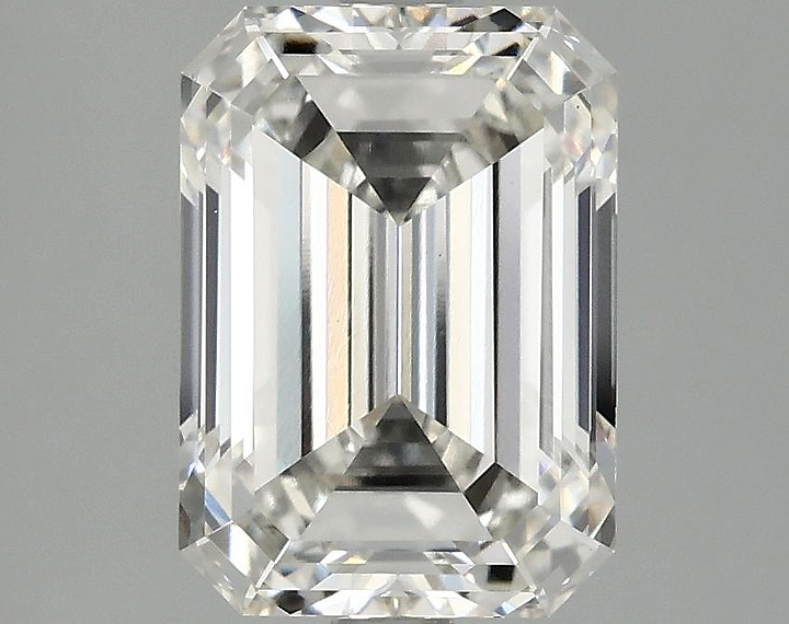 3.1 Carat Emerald Shaped Excellent Cut VS1 IGI Certified Lab Grown Diamond