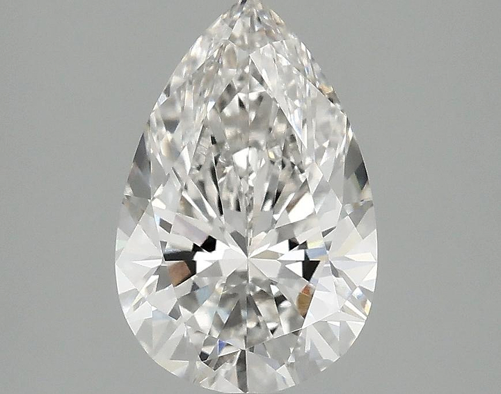 1.84 Carat Pear Shaped Excellent Cut VVS2 IGI Certified Lab Grown Diamond