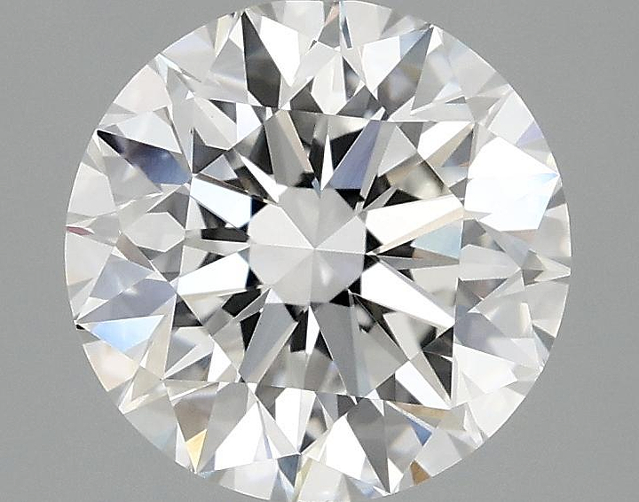 2.59 Carat Round Shaped Excellent Cut VVS2 IGI Certified Lab Grown Diamond