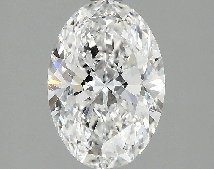 1.54 Carat Oval Shaped Ideal Cut VVS2 IGI Certified Lab Grown Diamond