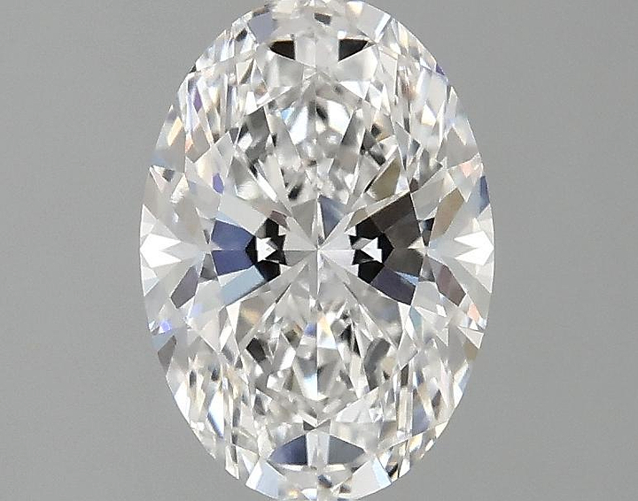 1.43 Carat Oval Shaped Ideal Cut VVS2 IGI Certified Lab Grown Diamond