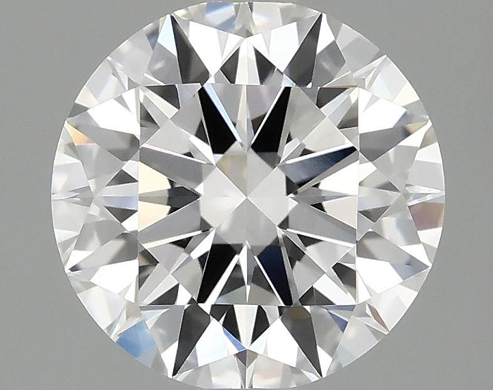2.01 Carat Round Shaped Ideal Cut VVS2 IGI Certified Lab Grown Diamond