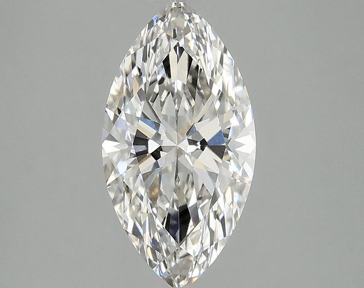 1.9 Carat Marquise Shaped Excellent Cut VVS2 IGI Certified Lab Grown Diamond