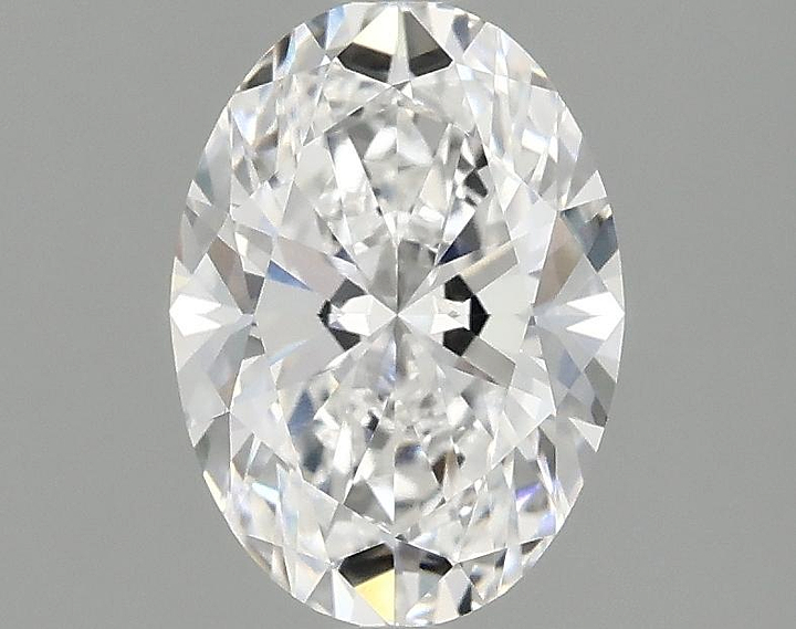 1.5 Carat Oval Shaped Ideal Cut VVS1 IGI Certified Lab Grown Diamond