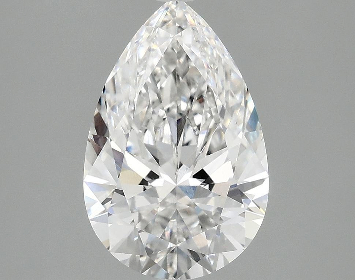 2.43 Carat Pear Shaped Excellent Cut VVS2 IGI Certified Lab Grown Diamond