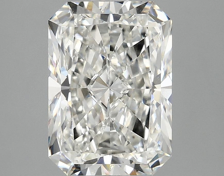3.07 Carat Radiant Shaped Ideal Cut VVS2 IGI Certified Lab Grown Diamond