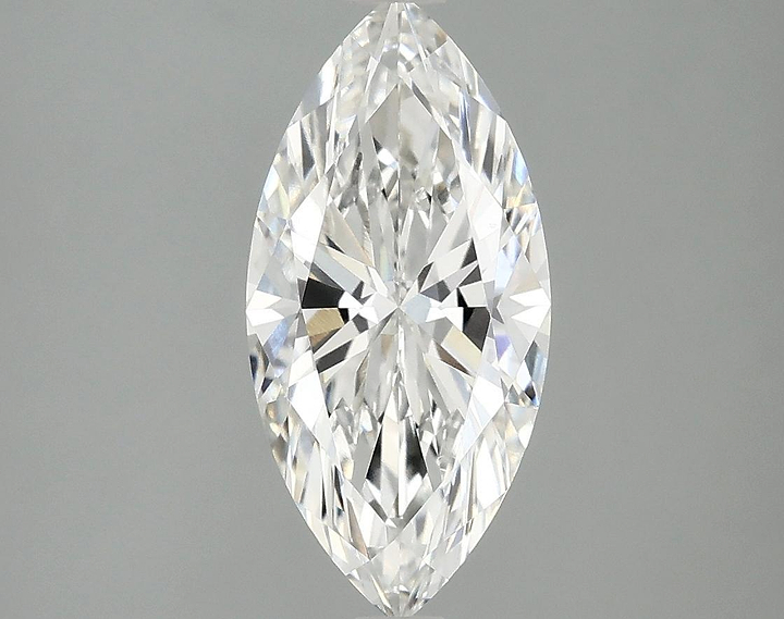 2.03 Carat Marquise Shaped Excellent Cut VVS2 IGI Certified Lab Grown Diamond