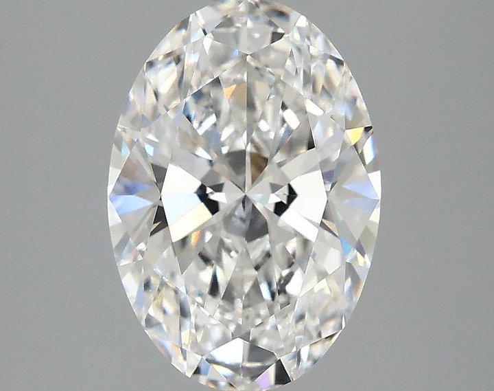 2.58 Carat Oval Shaped Ideal Cut VVS2 IGI Certified Lab Grown Diamond