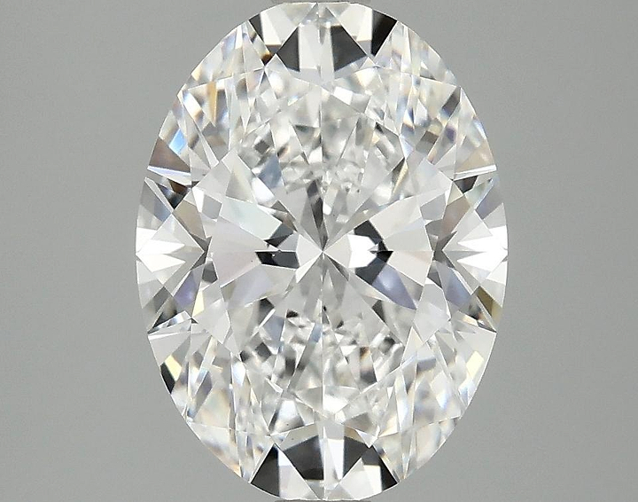 3.07 Carat Oval Shaped Excellent Cut VVS2 IGI Certified Lab Grown Diamond