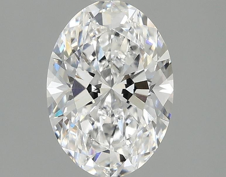 1.55 Carat Oval Shaped Ideal Cut VVS2 IGI Certified Lab Grown Diamond