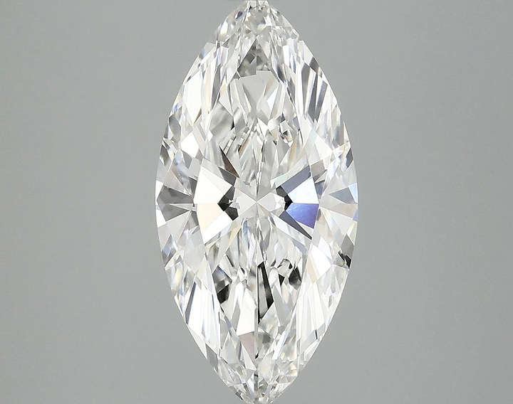 2.77 Carat Marquise Shaped Excellent Cut VS1 IGI Certified Lab Grown Diamond