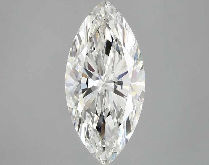 3.16 Carat Marquise Shaped Excellent Cut VS2 IGI Certified Lab Grown Diamond