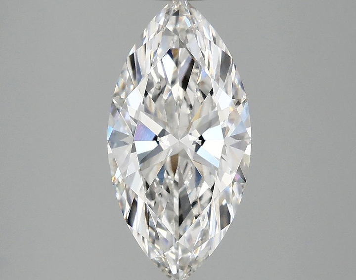1.98 Carat Marquise Shaped Ideal Cut VVS2 IGI Certified Lab Grown Diamond