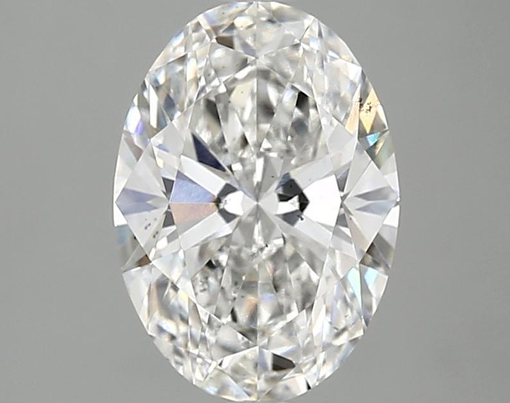 2.02 Carat Oval Shaped Ideal Cut SI1 IGI Certified Lab Grown Diamond