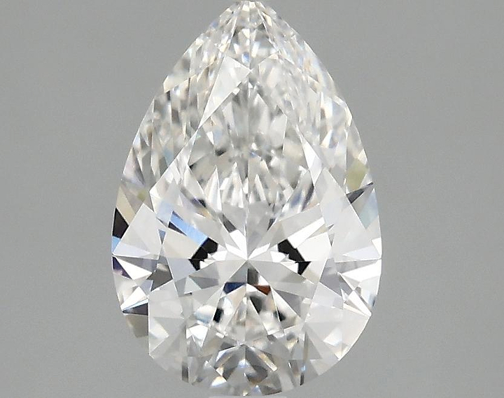 1.51 Carat Pear Shaped Excellent Cut VVS2 IGI Certified Lab Grown Diamond