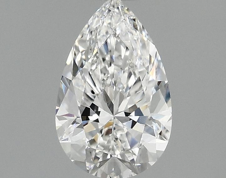 0.99 Carat Pear Shaped Ideal Cut VVS2 IGI Certified Lab Grown Diamond