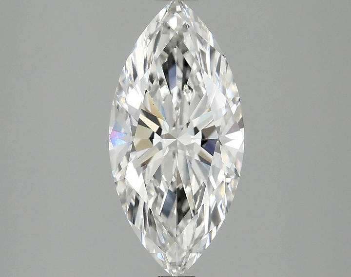 2.06 Carat Marquise Shaped Excellent Cut VS1 IGI Certified Lab Grown Diamond