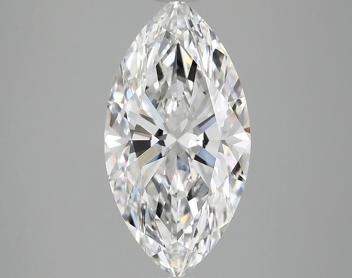 3.1 Carat Marquise Shaped Ideal Cut VVS2 IGI Certified Lab Grown Diamond