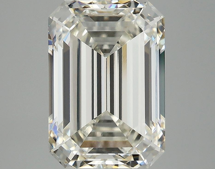 4.09 Carat Emerald Shaped Ideal Cut VVS2 IGI Certified Lab Grown Diamond