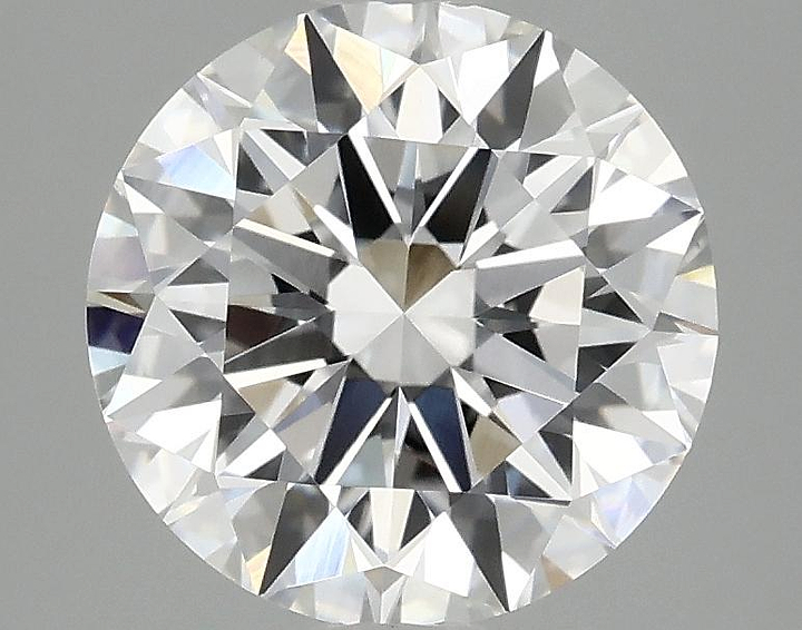 2.85 Carat Round Shaped Excellent Cut VVS2 IGI Certified Lab Grown Diamond