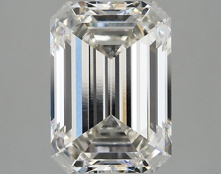 3.08 Carat Emerald Shaped Ideal Cut VS1 IGI Certified Lab Grown Diamond