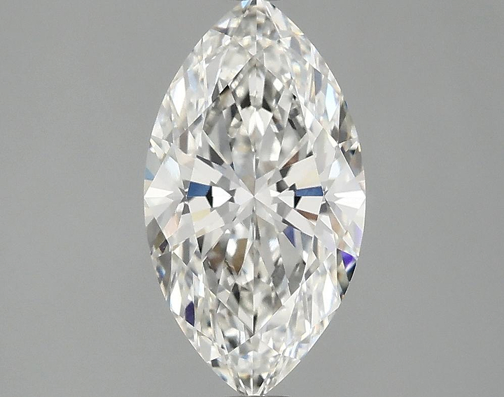 1.9 Carat Marquise Shaped Excellent Cut VVS2 IGI Certified Lab Grown Diamond