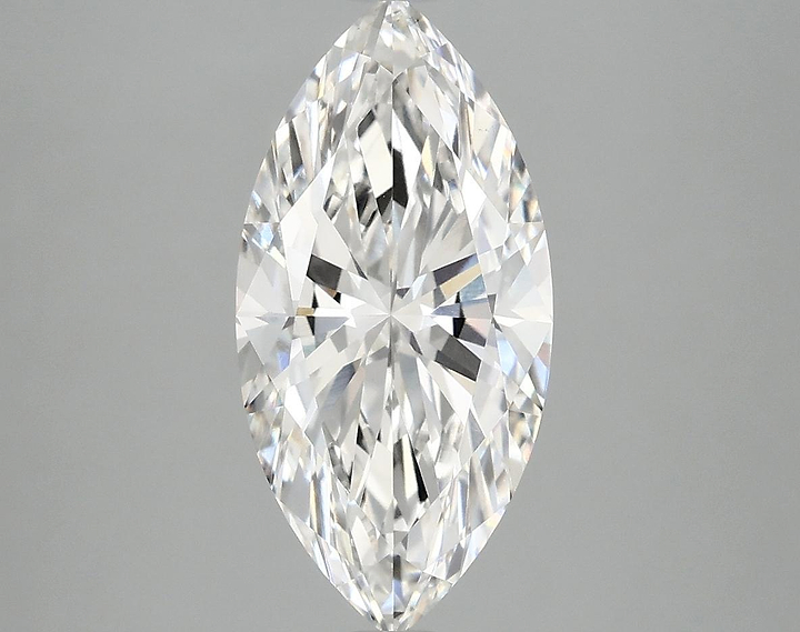 2.53 Carat Marquise Shaped Ideal Cut VS1 IGI Certified Lab Grown Diamond