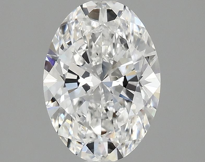 1.55 Carat Oval Shaped Ideal Cut VVS2 IGI Certified Lab Grown Diamond