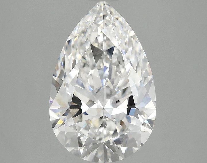 3.05 Carat Pear Shaped Excellent Cut VS1 IGI Certified Lab Grown Diamond