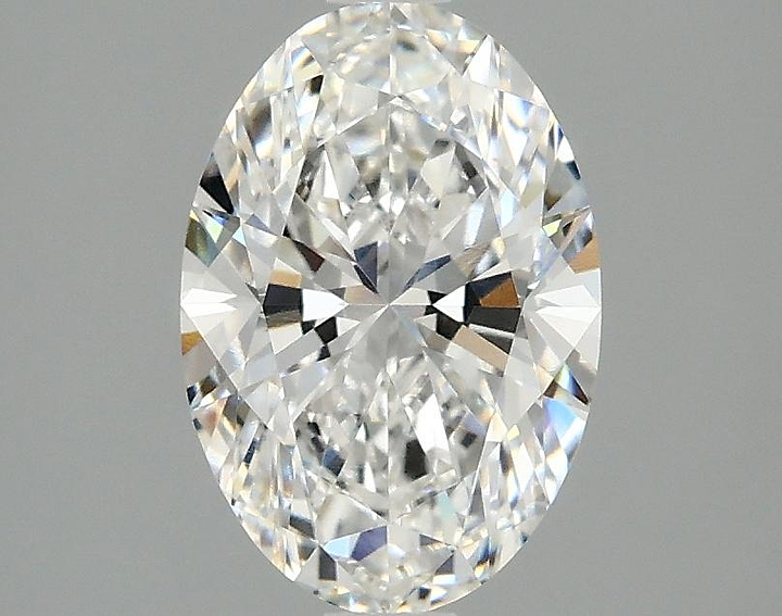 1.63 Carat Oval Shaped Ideal Cut VVS2 IGI Certified Lab Grown Diamond