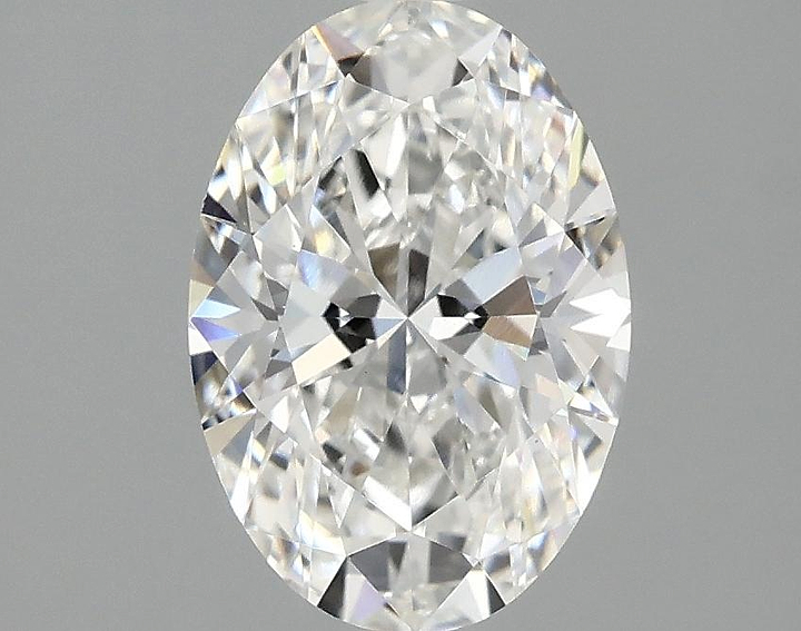 1.43 Carat Oval Shaped Ideal Cut VVS2 IGI Certified Lab Grown Diamond