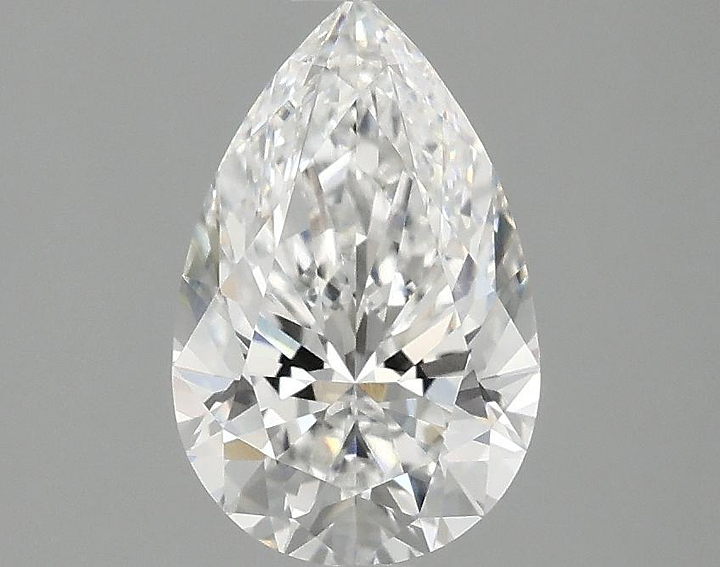1.57 Carat Pear Shaped Ideal Cut VVS2 IGI Certified Lab Grown Diamond