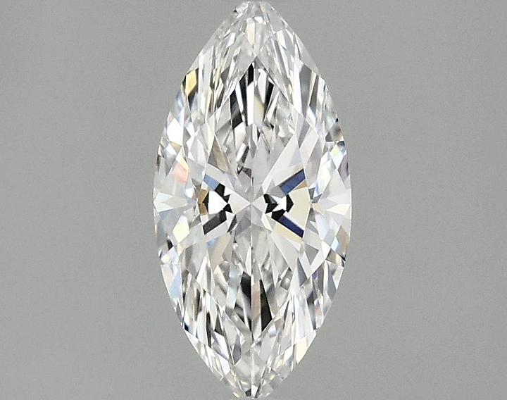 0.97 Carat Marquise Shaped Excellent Cut VVS2 IGI Certified Lab Grown Diamond