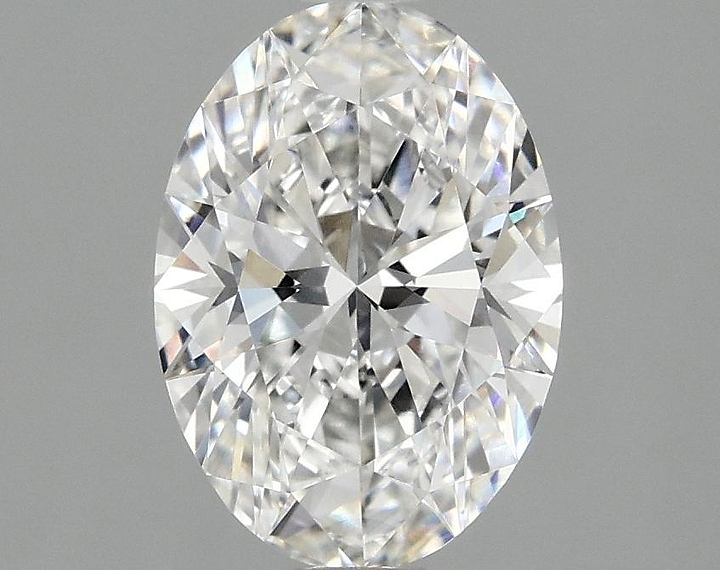 1.5 Carat Oval Shaped Ideal Cut VVS2 IGI Certified Lab Grown Diamond