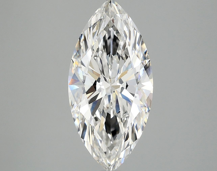3.08 Carat Marquise Shaped Excellent Cut VS1 IGI Certified Lab Grown Diamond